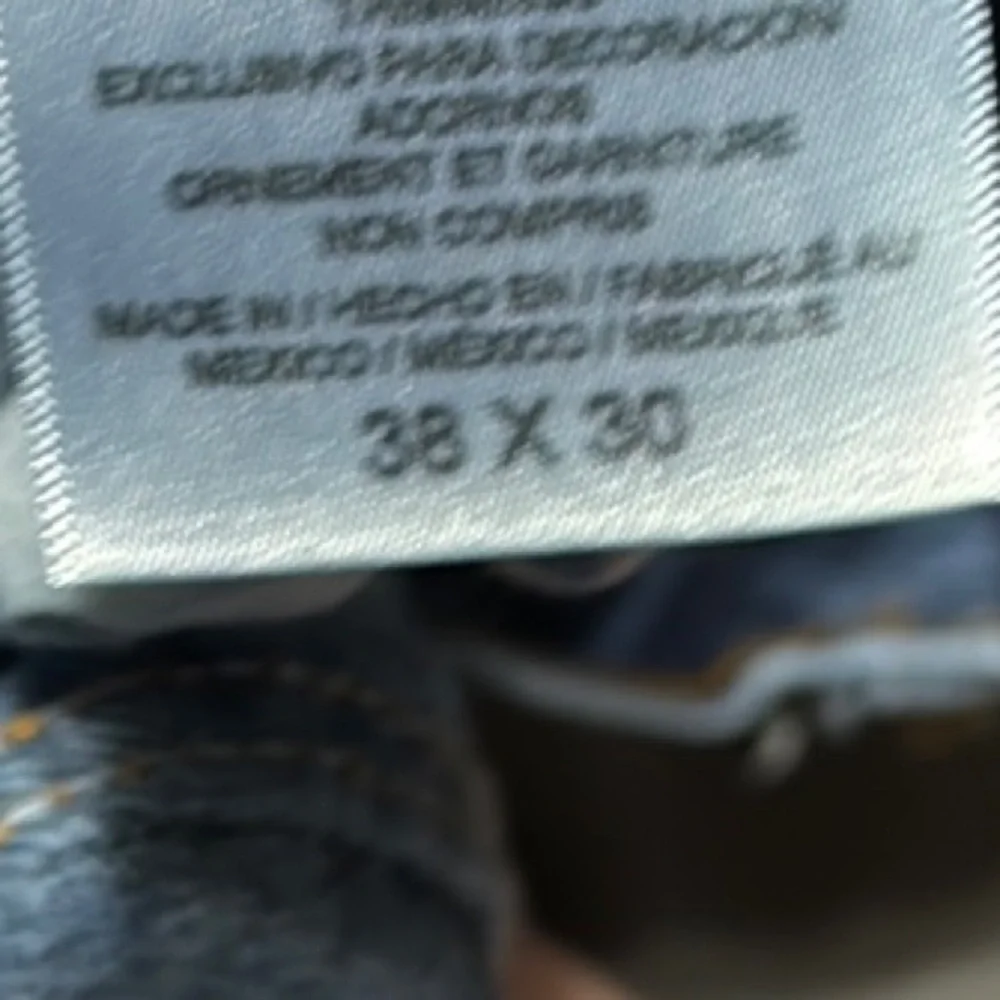 Vintage 90’s Dickies Men's Straight Blue Jeans - Picture 5 of 5